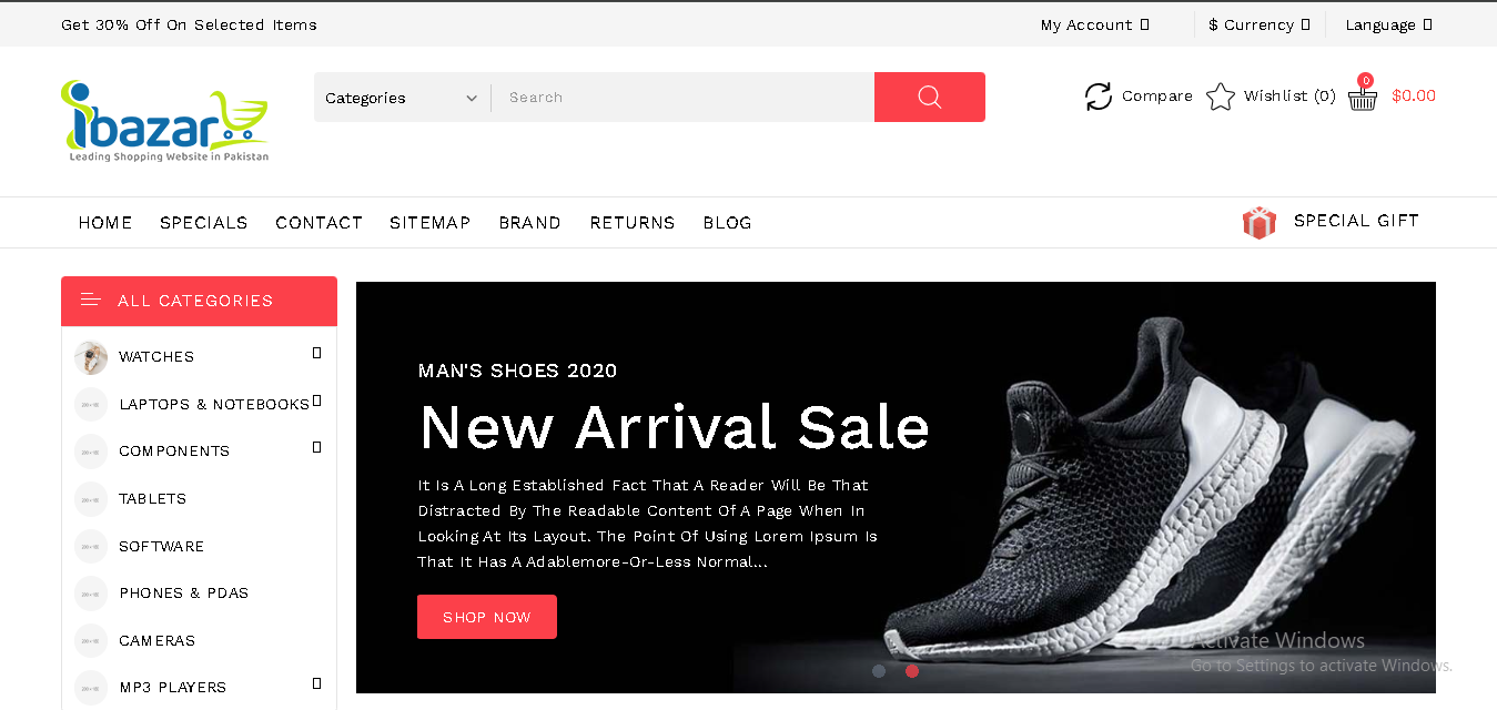 Ibazar E-Commerce